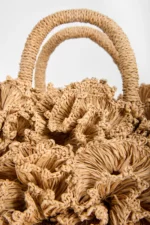 Sac boule en raphia – Image 3