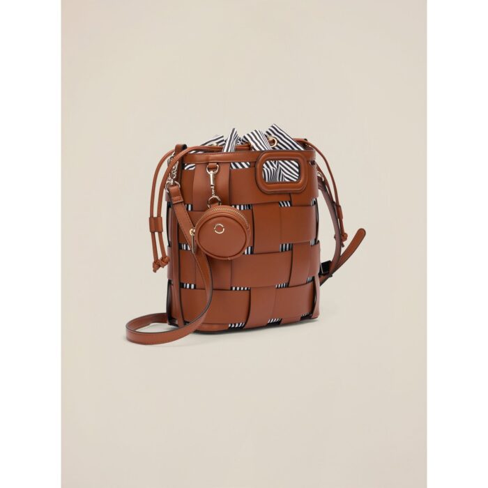 Grand sac seau réalisé en tissu enduit – Image 3