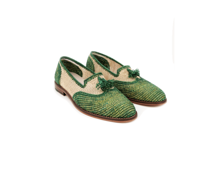 Chaussures en raphia Richelieu – Image 1