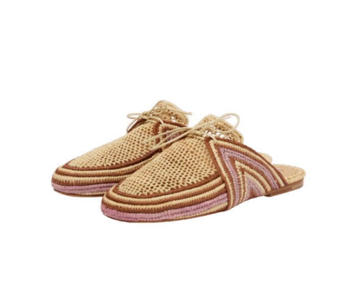 Mule en raffia de Bottega – Image 1