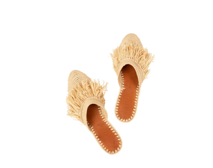Sabot | Sabot en raffia naturel – Image 1