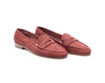 Mocassins en raffia | Brun – Image 2