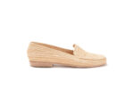 Mocassins en Raffia | Naturel