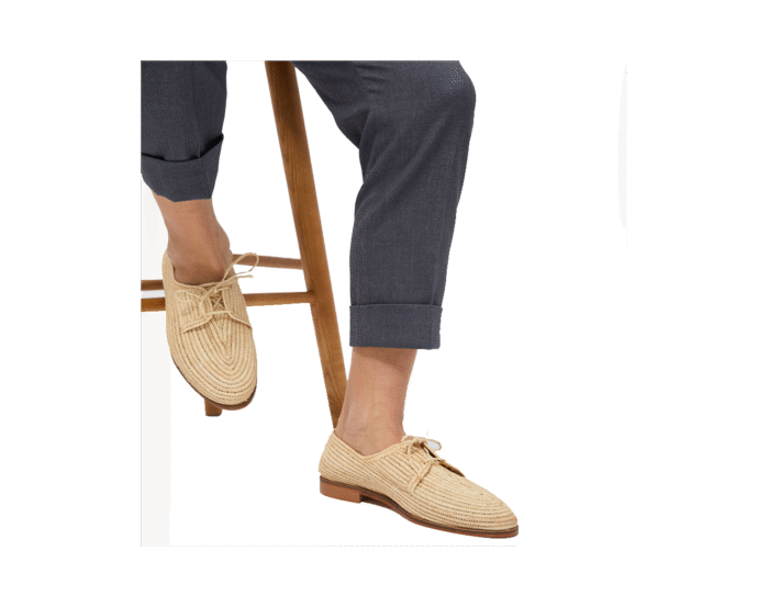 Chaussures en raffia Derby – Image 3
