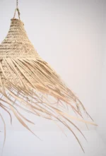 Suspension en raffia naturel – Image 2