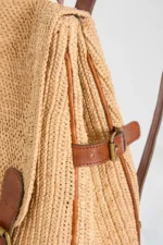 Sac à dos en raphia – Image 3