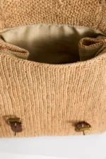 Sac à dos en raphia – Image 2