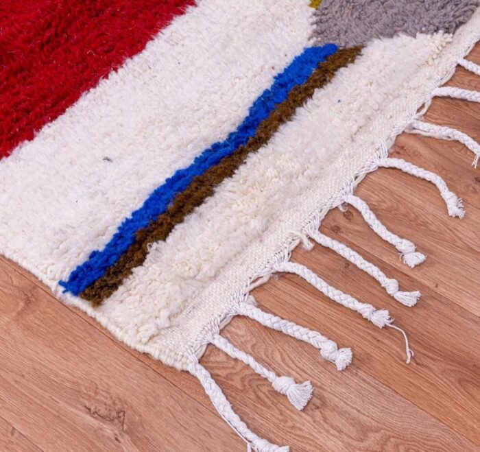 Tapis Azilal personnalisés du Maroc moderne coloré – Image 3