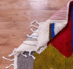 Tapis Azilal personnalisés du Maroc moderne coloré – Image 4