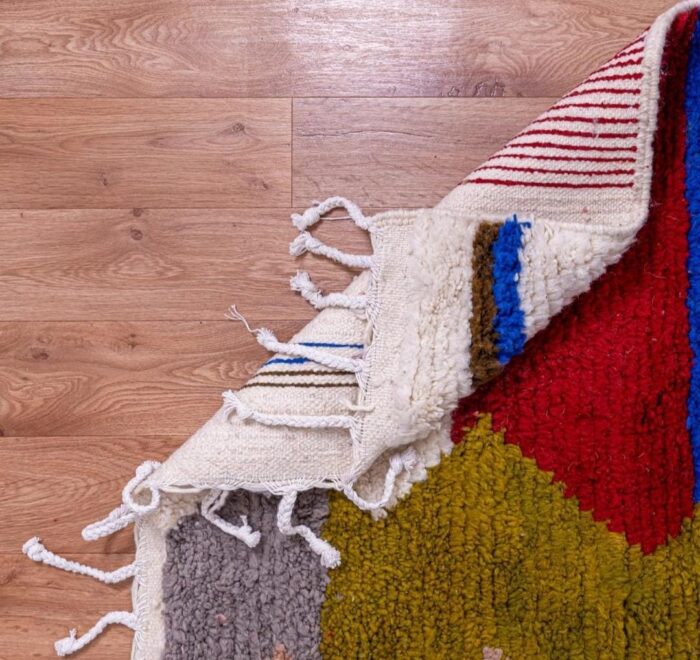 Tapis Azilal personnalisés du Maroc moderne coloré – Image 4