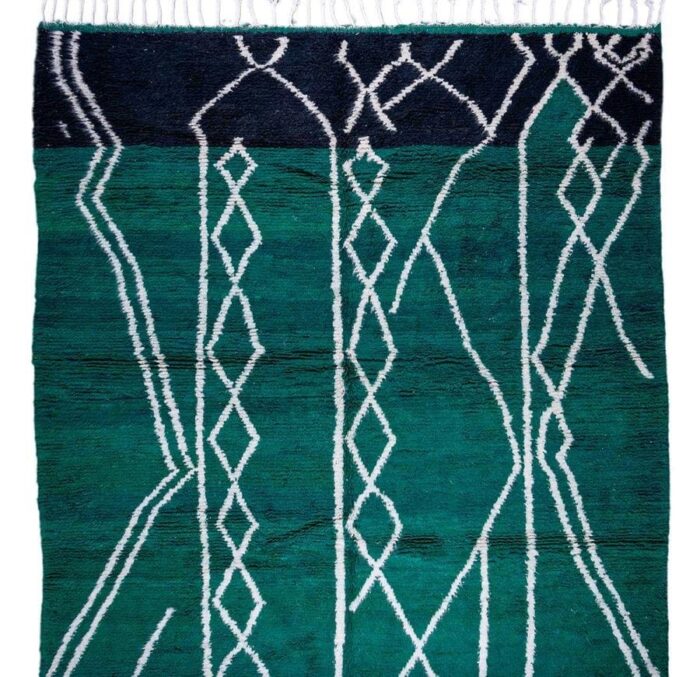 Tapis Beni Ourain  personnalisés du Maroc Vert – Image 1
