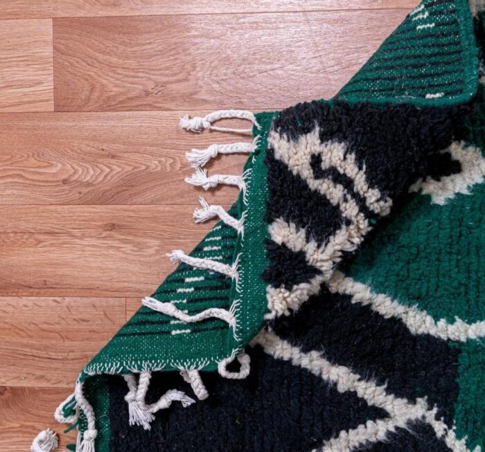 Tapis Beni Ourain  personnalisés du Maroc Vert – Image 3