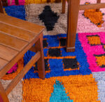 Tapis Beni Ourain personnalisés du Maroc coloré – Image 2