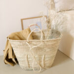 Grand panier marocain avec double anses
