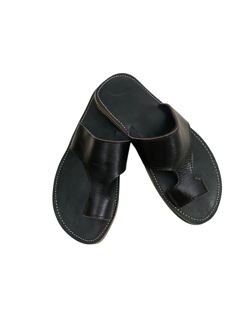 cuir 44 Sandale en vrai cuir – Image 1