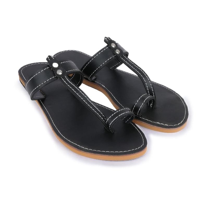 cuir 46 Sandale en vrai cuir – Image 1