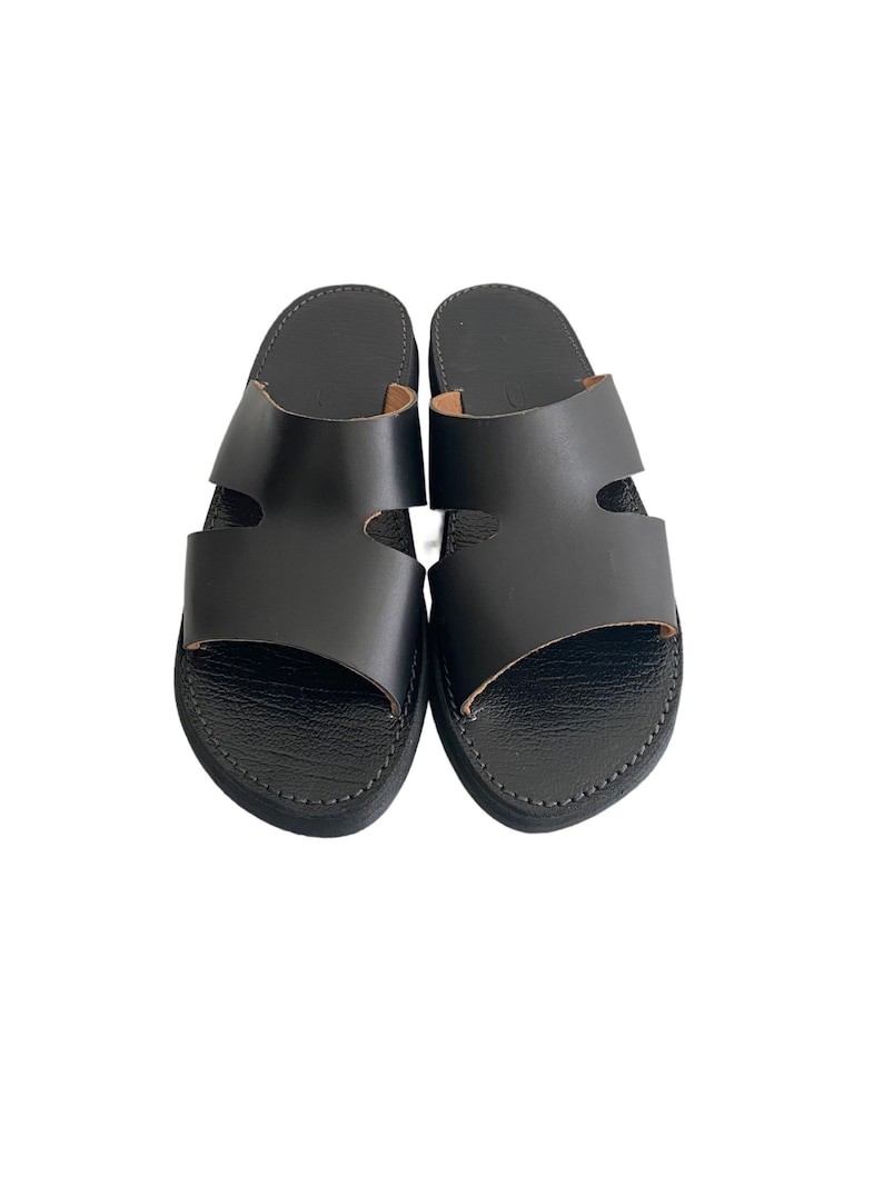 cuir 49 Sandale en vrai cuir – Image 1