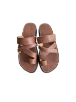 Sandale en vrai cuir